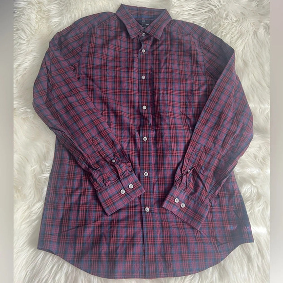 Gap Men’s Slim Fit Button Up Shirt Size Large - Picture 1 of 4